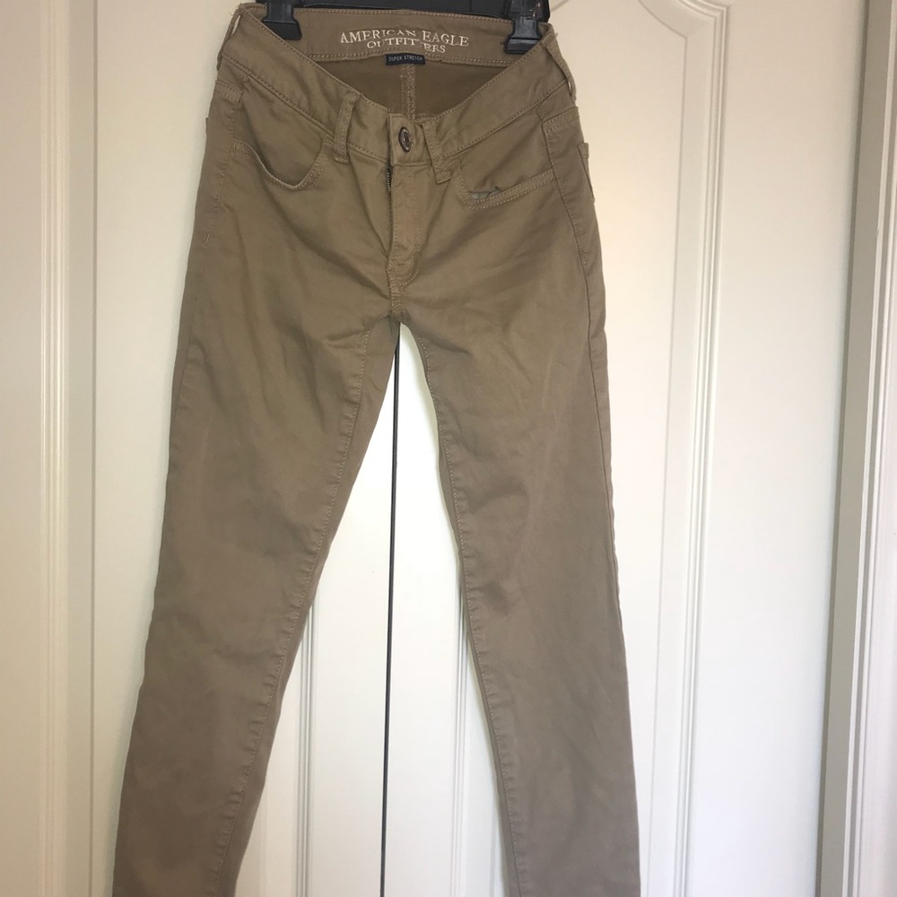 Super Stretch Jeggings AEO Khakis